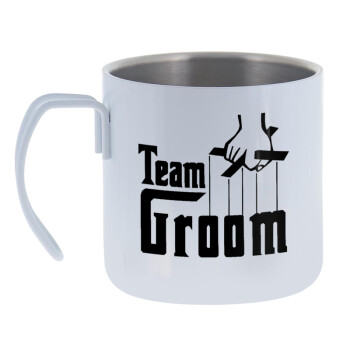 Team Groom, Mug Stainless steel double wall 400ml