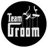 Team Groom, Mousepad Στρογγυλό 20cm