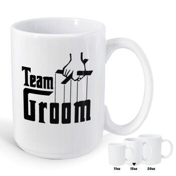 Team Groom, Κούπα Mega, κεραμική, 450ml
