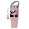 Pink color, 890ml (30oz) stainless Steel Tumbler with Handle