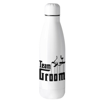 Team Groom, Μεταλλικό παγούρι θερμός (Stainless steel), 500ml