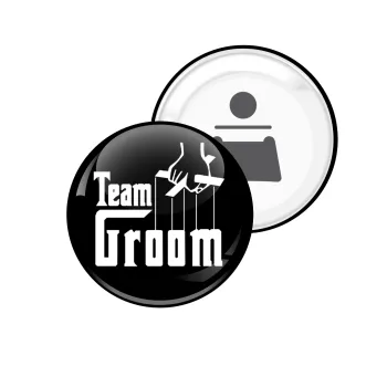Team Groom, Μαγνητάκι και ανοιχτήρι μπύρας στρογγυλό διάστασης 5,9cm
