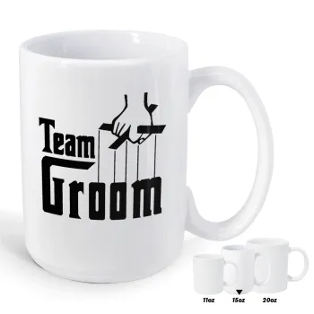 Team Groom, Κούπα Mega, κεραμική, 450ml