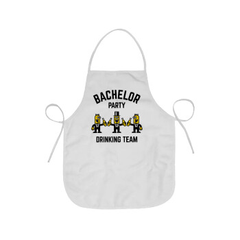 Bachelor Party Drinking Team, Chef Apron Short Full Length Adult (63x75cm)