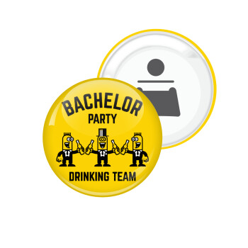 Bachelor Party Drinking Team, Μαγνητάκι και ανοιχτήρι μπύρας στρογγυλό διάστασης 5,9cm