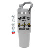 GREY color, 890ml (30oz) stainless Steel Tumbler with Handle