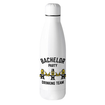 Bachelor Party Drinking Team, Μεταλλικό παγούρι θερμός (Stainless steel), 500ml