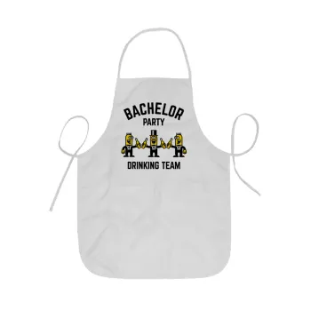 Bachelor Party Drinking Team, Ποδιά Σεφ ολόσωμη κοντή  Παιδική (44x62cm)