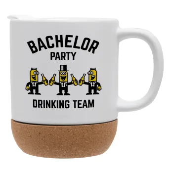 Bachelor Party Drinking Team, Ceramic coffee mug Cork (MAT), 330ml