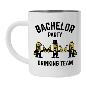 Bachelor Party Drinking Team, Mug Stainless steel double wall 300ml