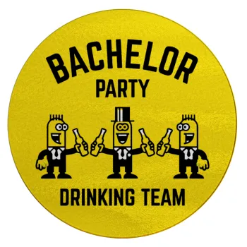Bachelor Party Drinking Team, Επιφάνεια κοπής γυάλινη στρογγυλή (30cm)