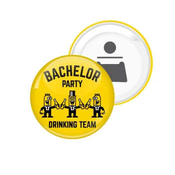 Bachelor Party Drinking Team, Μαγνητάκι και ανοιχτήρι μπύρας στρογγυλό διάστασης 5,9cm