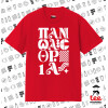 ΚΟΚΚΙΝΟ Κλασικό T-Shirt, διπλής ραφής, χωρίς πλευρικές ραφές από 100% βαμβάκι. Vegan & OEKO-TEX πιστοποιημένο.