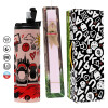 Πασχαλινή Λαμπάδα με  ΡΟΖ Travel Tumbler θερμό (600ml, BPA free) & κερί αρωματικό πλακέ (30cm) (ΡΟΖ)