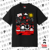 ΜΑΥΡΟ Κλασικό T-Shirt, διπλής ραφής, χωρίς πλευρικές ραφές από 100% βαμβάκι. Vegan & OEKO-TEX πιστοποιημένο.
