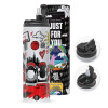 Travel Tumbler 2 Lids, with metal straw & cleaning brush (Stainless steel 304 Food grade, BPA free, 600ml)