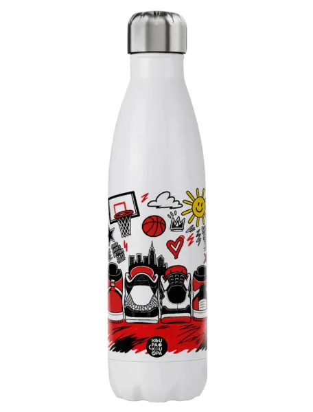 Streetware bascet — Stainless steel, double-walled, 750ml