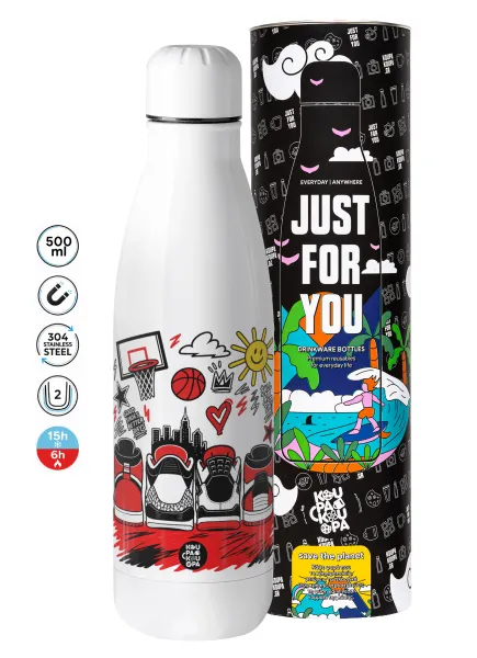 Streetware bascet — Metal mug thermos (Stainless steel), 500ml