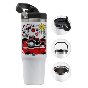 Streetware bascet, 30oz stainless Steel Tumbler with Handle