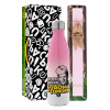 Easter Set, Metallic pink/white (Stainless steel) thermos, double-walled, 500ml & aromatic flat Easter candle (30cm) (PINK)