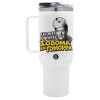 Mega Stainless steel Tumbler with lid, double wall 1,2L