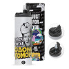 Travel Tumbler 2 Lids, with metal straw & cleaning brush (Stainless steel 304 Food grade, BPA free, 600ml)