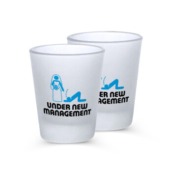 Under new Management, Σφηνοπότηρα γυάλινα 45ml του πάγου (2 τεμάχια)