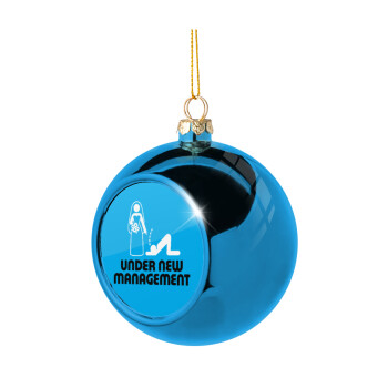 Under new Management, Χριστουγεννιάτικη μπάλα δένδρου Μπλε 8cm