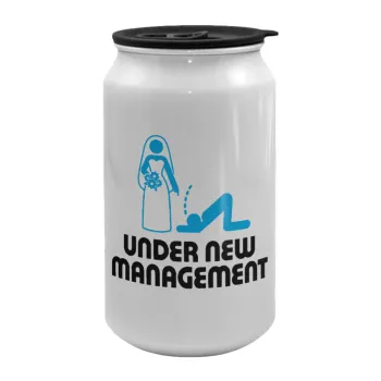 Under new Management, Κούπα ταξιδιού μεταλλική με καπάκι (tin-can) 500ml