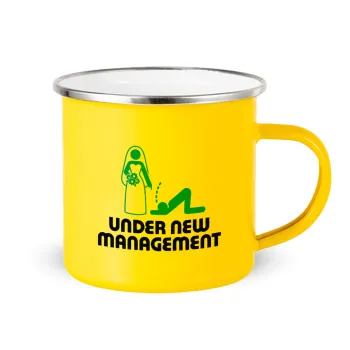 Under new Management, Κούπα Μεταλλική εμαγιέ Κίτρινη 360ml