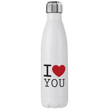I Love you classic, Stainless steel, double-walled, 750ml
