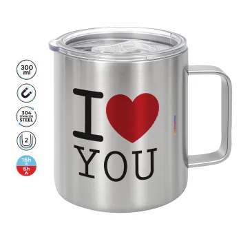 I Love you classic, Κούπα Ανοξείδωτη διπλού τοιχώματος 300ml
