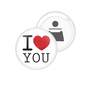 I Love you classic, Μαγνητάκι και ανοιχτήρι μπύρας στρογγυλό διάστασης 5,9cm