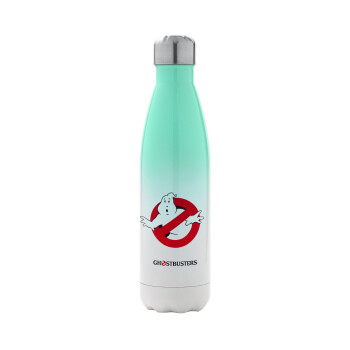 Ghostbusters, Metal mug thermos Green/White (Stainless steel), double wall, 500ml