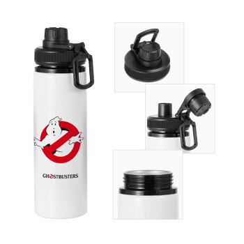 Ghostbusters, Μεταλλικό παγούρι νερού με καπάκι ασφαλείας, αλουμινίου 850ml