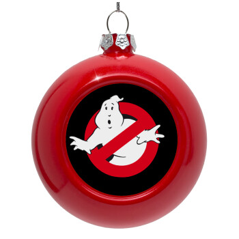 Ghostbusters, Red Christmas tree ornament bauble 8cm