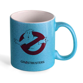 Ghostbusters, Κούπα Σιέλ Glitter που γυαλίζει, κεραμική, 330ml