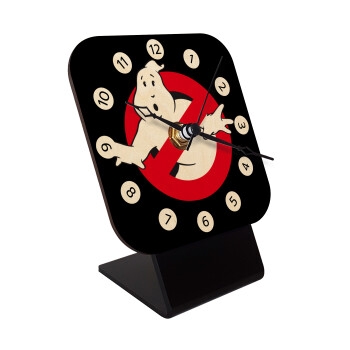 Ghostbusters, Επιτραπέζιο ρολόι σε φυσικό ξύλο (10cm)