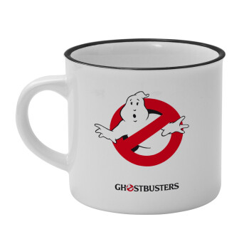 Ghostbusters, Κούπα κεραμική vintage Λευκή/Μαύρη 230ml