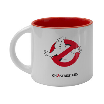 Ghostbusters, Κούπα κεραμική 400ml Λευκή/Κόκκινη