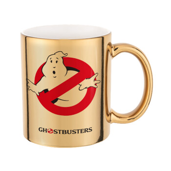 Ghostbusters, Κούπα κεραμική, χρυσή καθρέπτης, 330ml