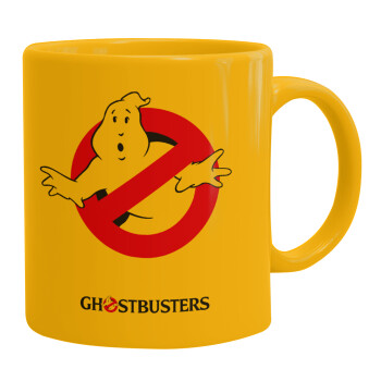 Ghostbusters, Ceramic coffee mug yellow, 330ml (1pcs)