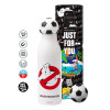 Soccer Metal mug thermos, double wall, 550ml