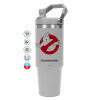 GREY color, 890ml (30oz) stainless Steel Tumbler with Handle