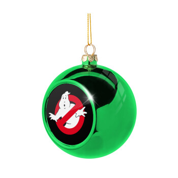 Ghostbusters, Χριστουγεννιάτικη μπάλα δένδρου Πράσινη 8cm