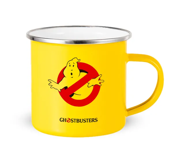 Ghostbusters — Yellow Enamel Metallic Cup 360ml