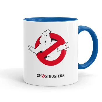Ghostbusters, Κούπα χρωματιστή μπλε, κεραμική, 330ml