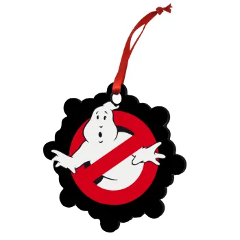 Ghostbusters, Christmas ornament snowflake wooden 7.5cm