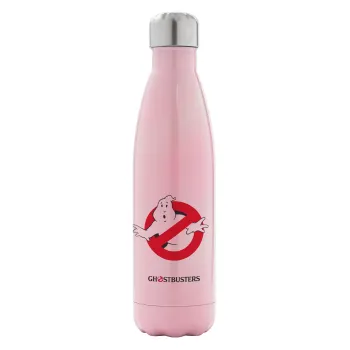 Ghostbusters, Metal mug thermos Pink Iridiscent (Stainless steel), double wall, 500ml