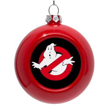 Ghostbusters, Red Christmas tree ornament bauble 8cm